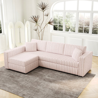 Rose en forme de L Et élégant. Remplisseur. Coussins détachables. Rehausse le confort modulaire de l'espace intérieur 4. Fabrication de qualité. Coussins pratiques