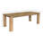 Heckman 94" Oak Dining Table, Brown