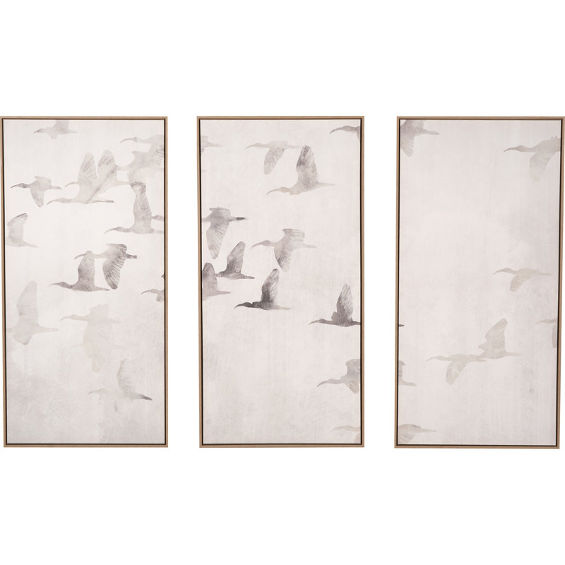 3 Piece Floater Frame Set on Canvas