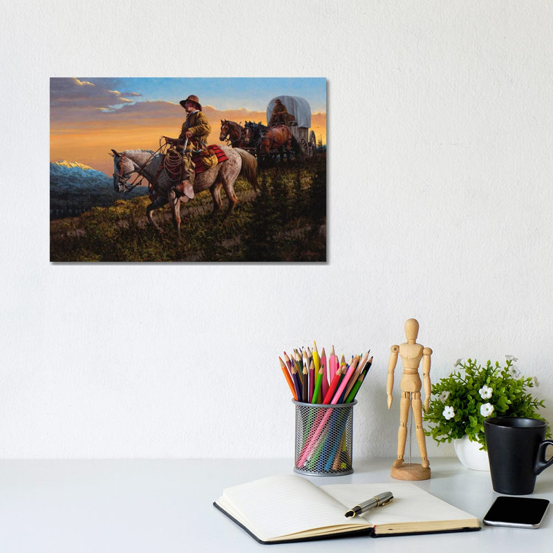 On Timberline Pass 1 Piece Wrapped Canvas Wall Art, 20.32 cm H x 30.48 cm W