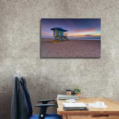 «Dawn On South Beach» par Rick Berk, art mural sur toile