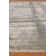 Laureno Silk Geometric Area Rug in Silver Blue
