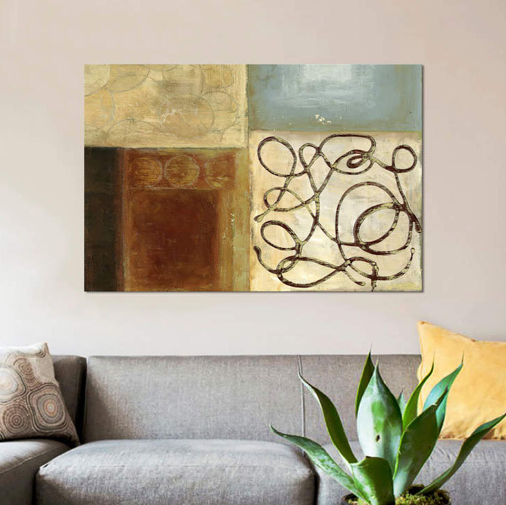 « bits et pièces », impression sur toile, H 8 po x l 12 po x P 0,75 po
