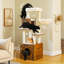 Tour à chat en bois beige Deluxe Condos-1125387713-1125387743