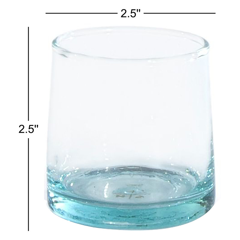 Yosgar Handmade Drinking Glass, 7 oz.