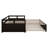 Twin Daybed With Trundle, Extendable Design-1443908147