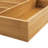 Bamboo Rect 5-Sectional Cutlery Tray