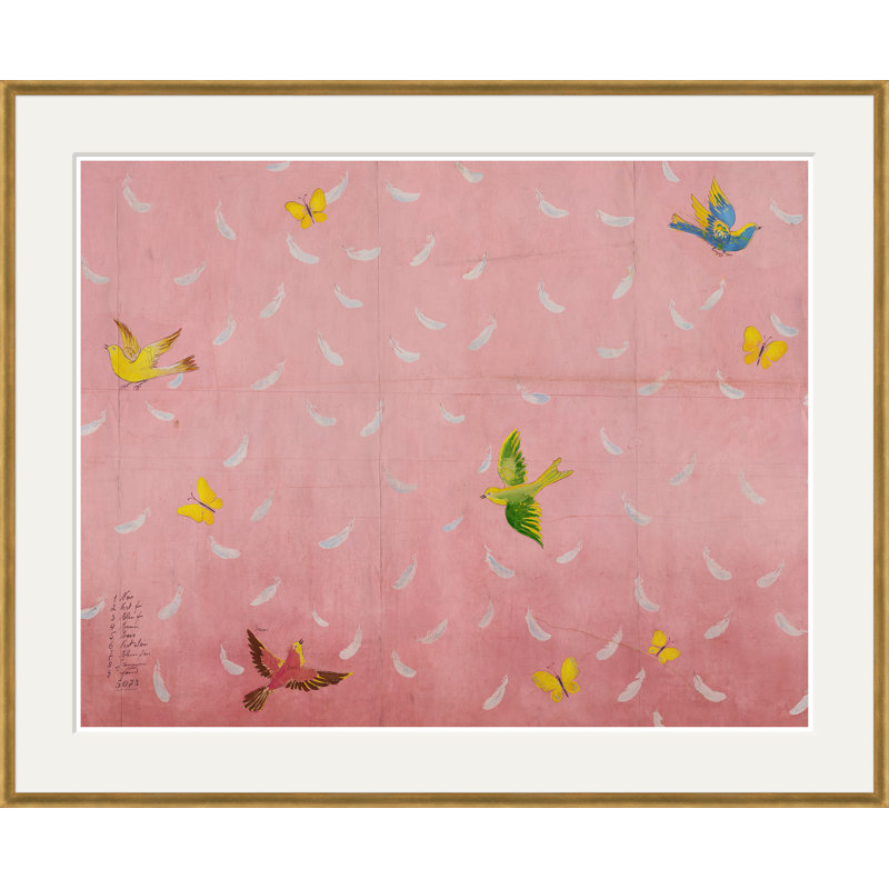 Feathers (Var. 2) Print by Paule Marrot