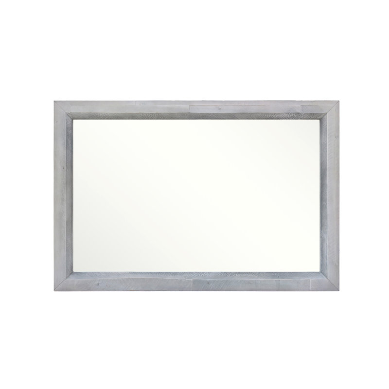 Clancy Reclaimed Wood Rectangle Mirror