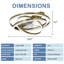 Ventilateur de plafond 24 po Hagensee-479675027