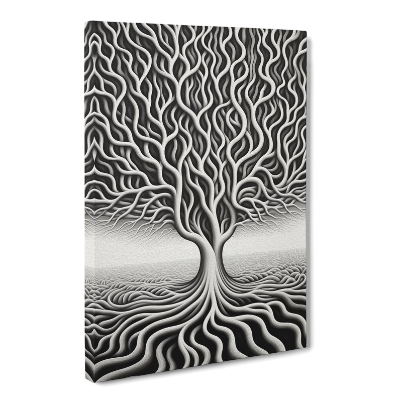 Tree - Print, 60cm H x 40cm W x 3cm D