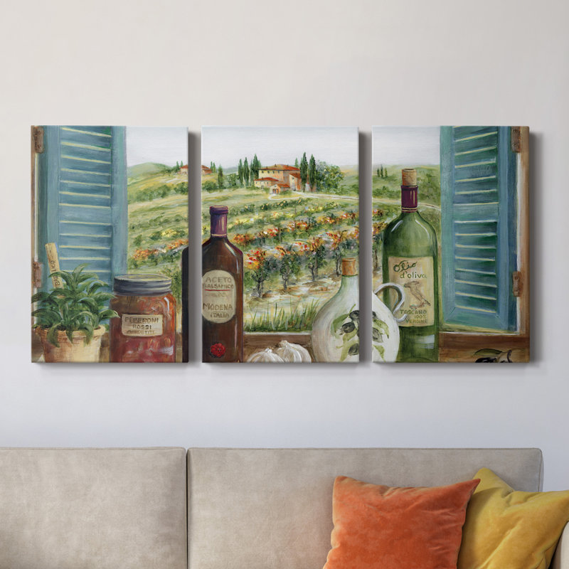 Villa Toscano " Villa Toscano " 3 - Pieces, 36" H x 72" W x 1" D