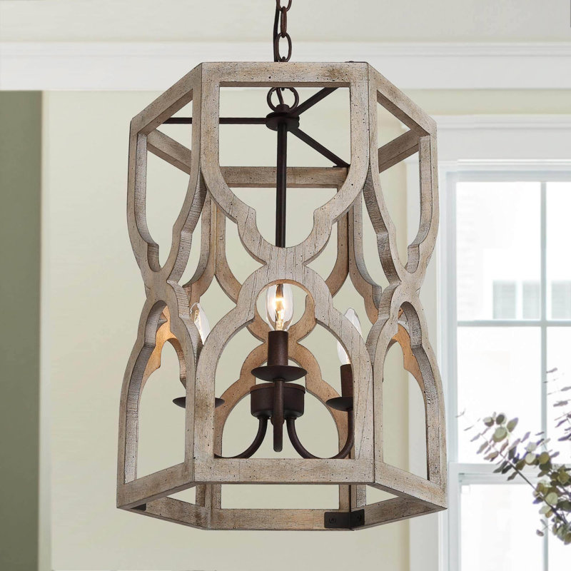 Lustre géométrique à 3 lumières Elly