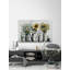 Tin Can Flowers - Wrapped Canvas Painting-1712784631