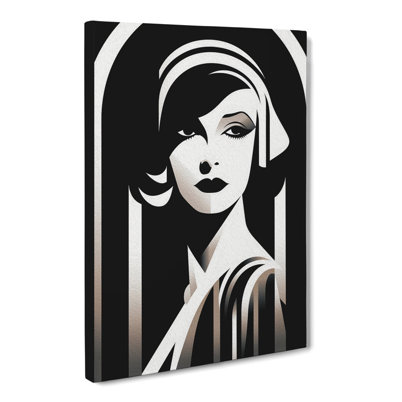 Woman Line - No Frame Print, 76cm H x 50cm W x 3cm D