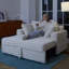 Canapé-lit en fourrure synthétique pour 2 personnes Naykin-305615385-322649595