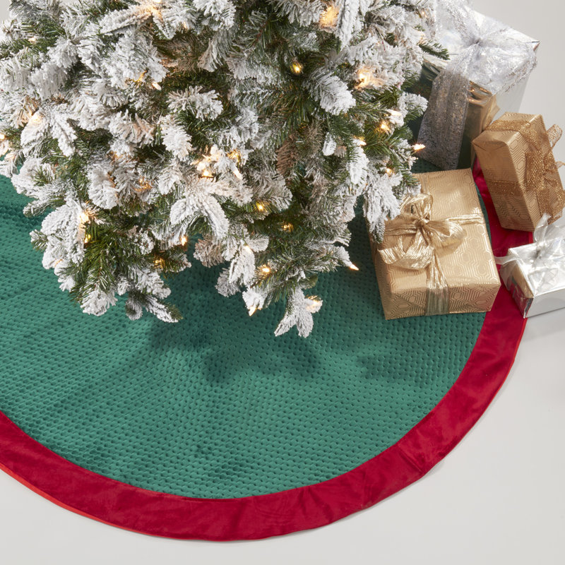 Pinsonic Velvet Tree Skirt