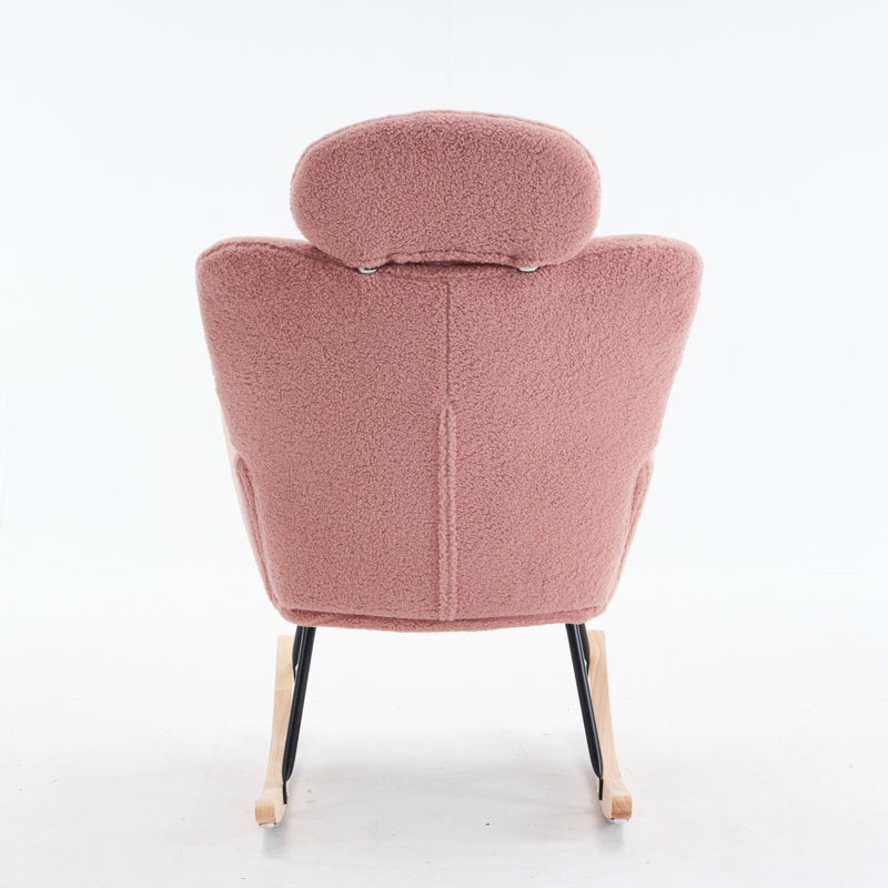 Teddy Rocking Chair, Pink