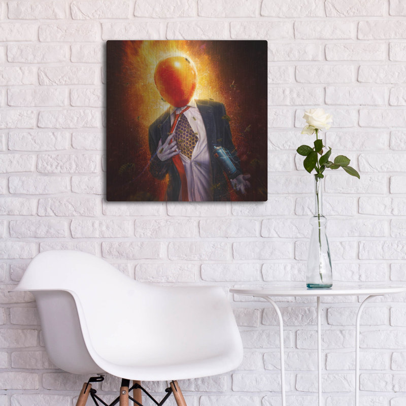 " Anxiety " by Mario Sanchez Nevado, 24" H x 24" W