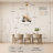 Jurelt 8 - Light Modern Glass Bubble Chandelier Flush Mount Ceiling Light
