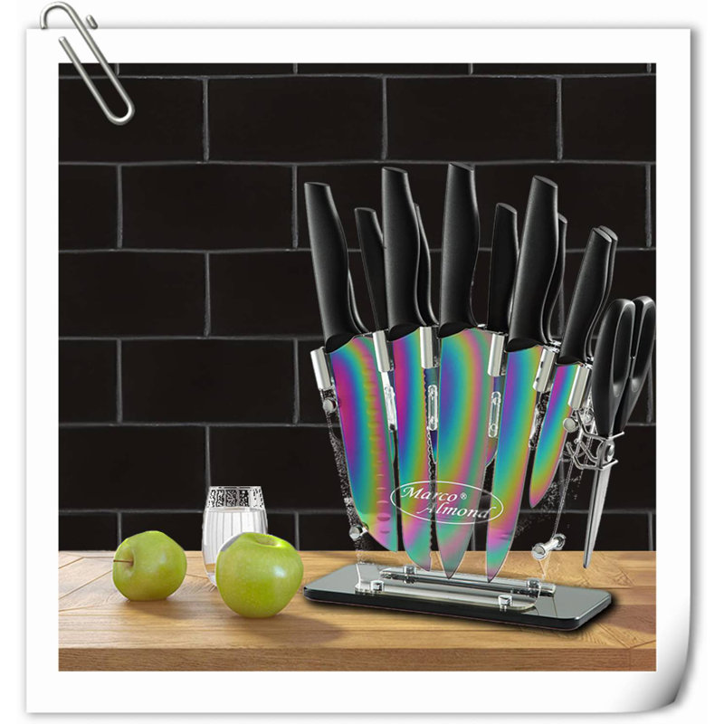 Rephen Knife 14 Piece Knife Block Set
