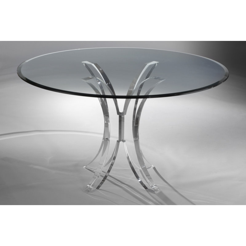 Olivia Glass Top Dining Table