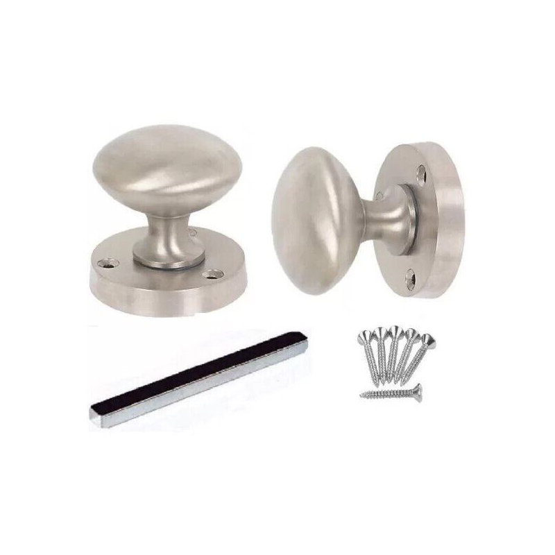 9 Pairs Mortice Sprung Door Knob