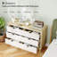 110 cm W Chest of 6 Drawers