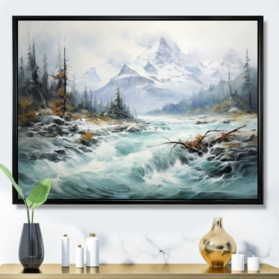 Canada Misty Mountain Majesty III, reproduction sur toile