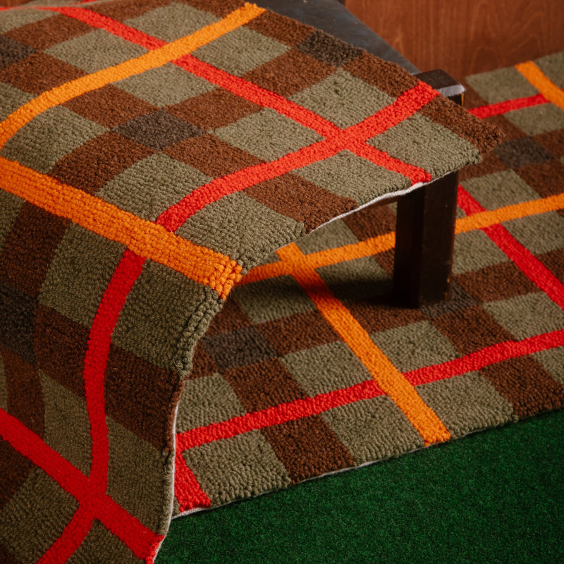 Tapis en laine Camp Wandawega Lodge