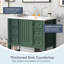 Meuble-lavabo 36 po avec lavabo en céramique-609063472
