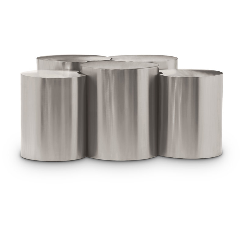 Ensemble de 5 tables de groupage Hylie, Argent