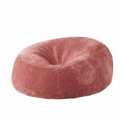 Bean Bag Chair 5FT, Bean Bags Sofa Couch with Memory Foam Filled , Adult Beanbags Lounge with Removable Flannel Cover, Round Sofa for Living Room, Bedroom, College Dorm