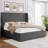 Upholstered Lift-Up Storage Bed with Wingback Headboard-1557355667-1557355665
