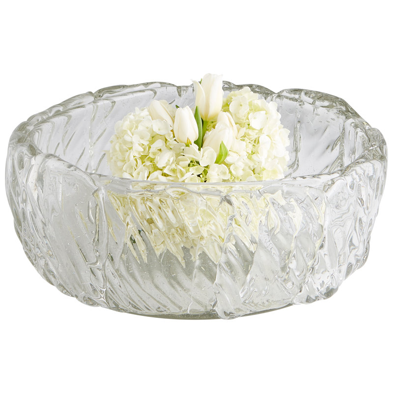 Clearly Thorough Glass Decorative Bowl