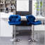 Tabouret de bar Breni Velvet Diamond