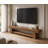 71 Inch Fluted Solid Wood TV Stand