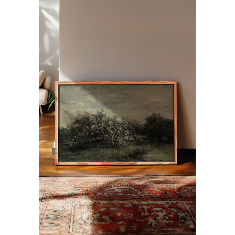 Peinture décorative encadrée