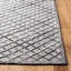 Goodell Geometric Handmade Tufted Grey Area Rug-1563194477