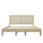 Lit en bois de rotin Behre-888661374