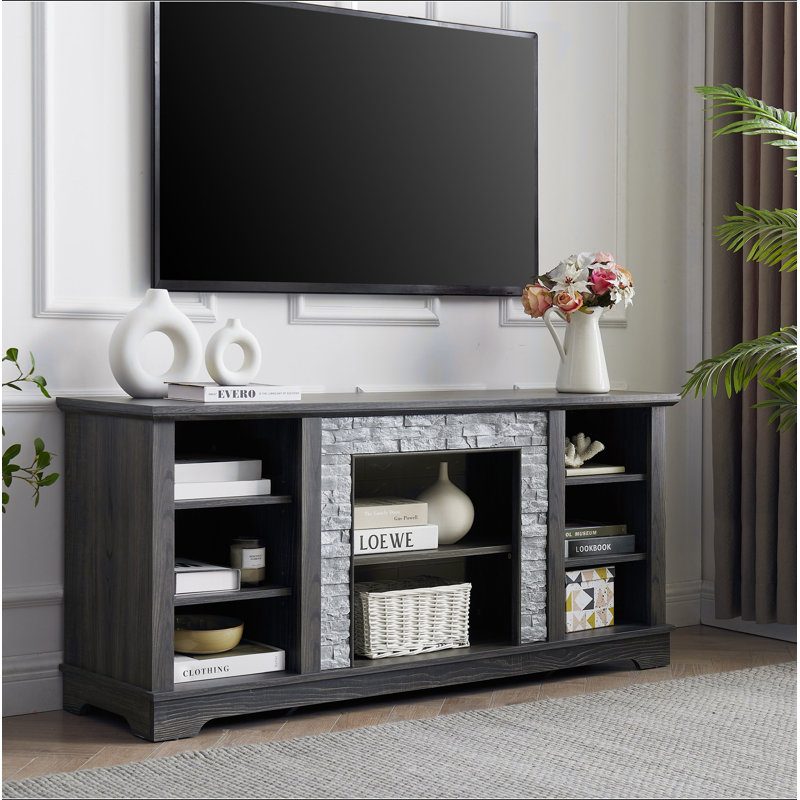Meuble télé avec meuble télé Mantel Stone