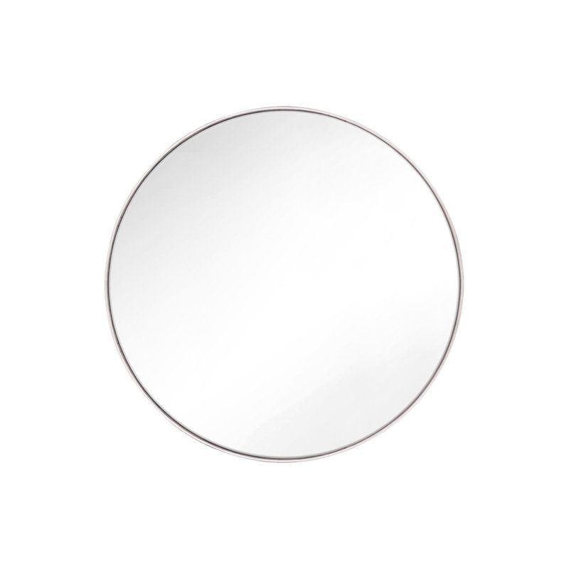 Kit Round Mirror from Generation Lighting , Polished Nickel