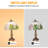 12-inch Vintage Stained Glass Tiffany Table Lamp