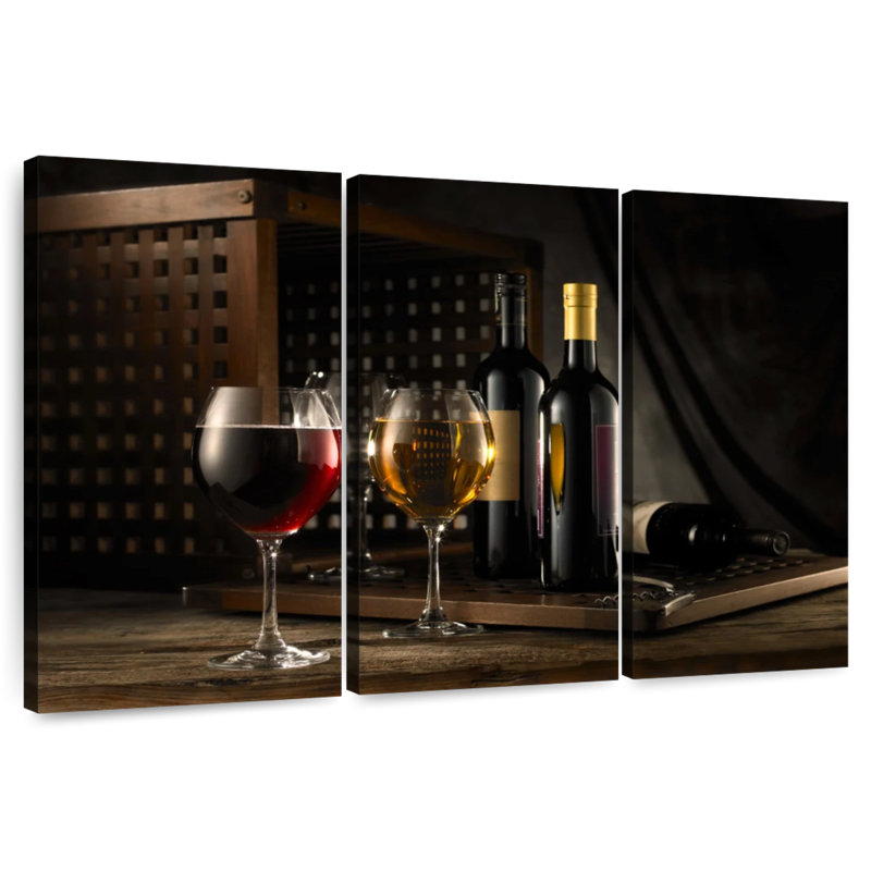 Yarlin Wine Sampling, 28" H x 45" W