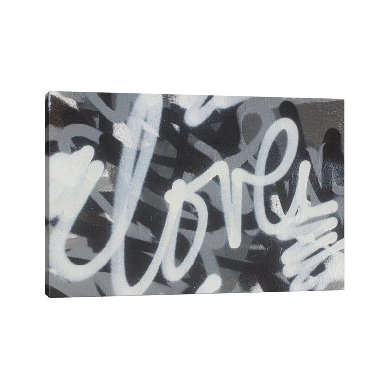 Black & White Love by Kent Youngstrom - Wrapped Canvas Print, 45.72cm H x 66.04cm W x 1.90cm D