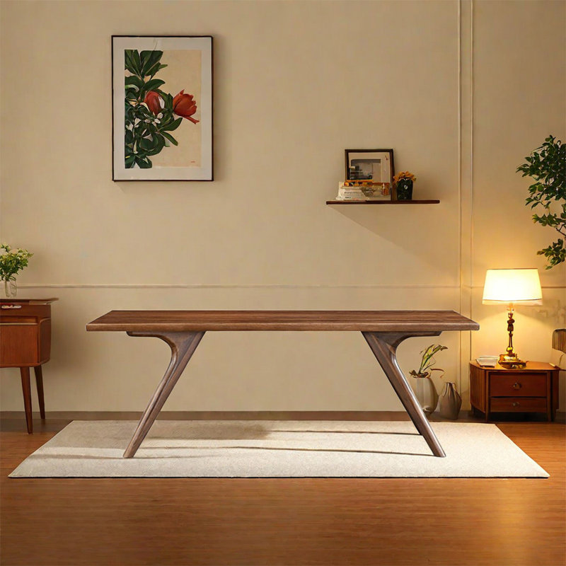 Grande table de salle à manger, L 39,37 po x L 86,61 po
