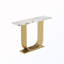 Console de comptoir en bois imitation marbre