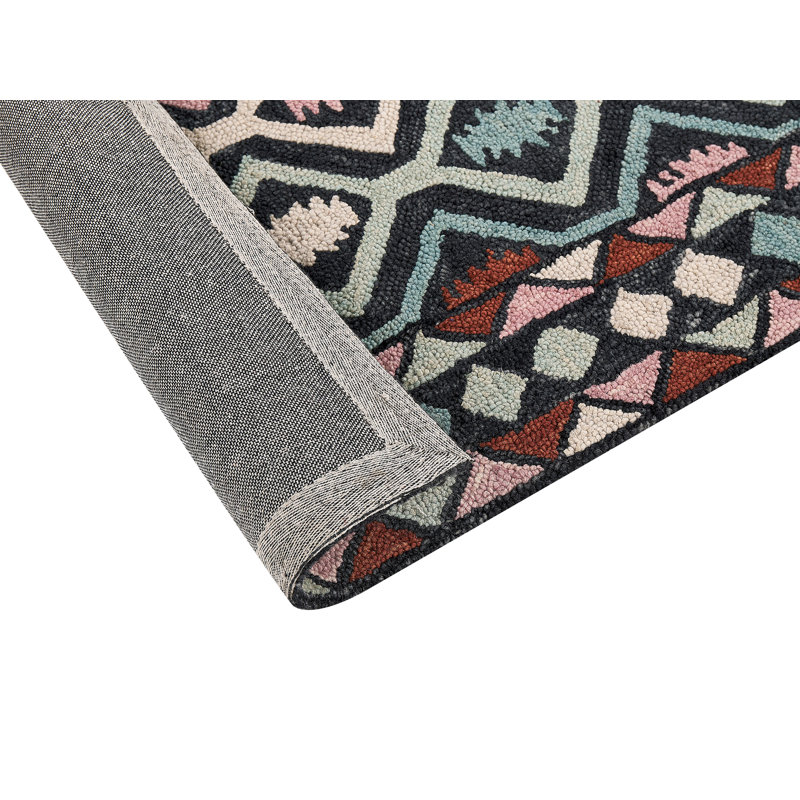 Scaggsville Geometric Wool Hand Woven Area Rug, Rectangle 160 x 230cm
