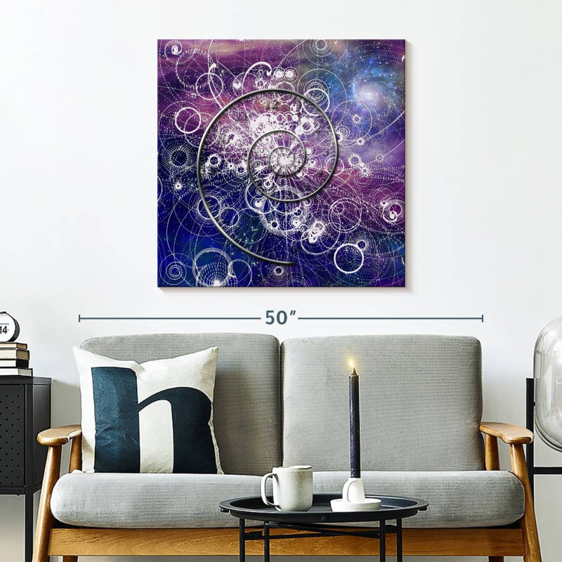 Keiri Cosmic Spiral Abstract