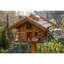 Almaree Wood Pole Decorative Bird Feeder